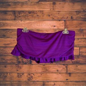 5 for $25🔥Medium Mossimo‎ Purple Mini Skirt Swimsuit Bottoms